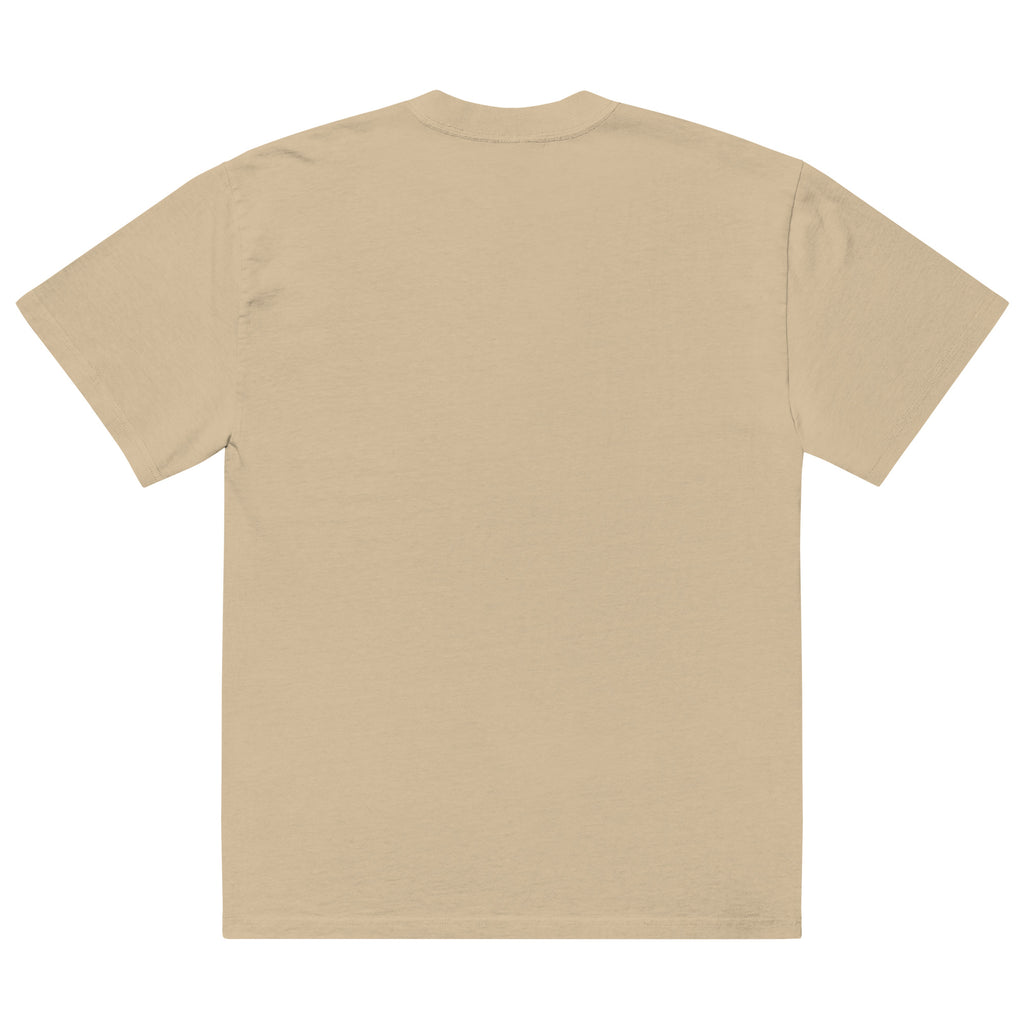 "Made for Greatness" Christian Catholic Embroidered T-Shirt in Khaki | PAL Campaign