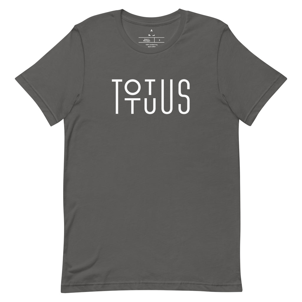 "Totus Tuus" Christian Catholic T-Shirt in Asphalt | PAL Campaign