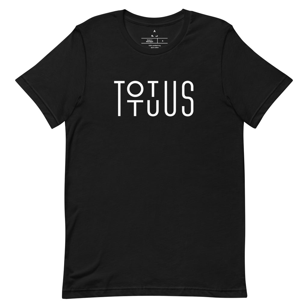 "Totus Tuus" Christian Catholic T-Shirt in Black | PAL Campaign