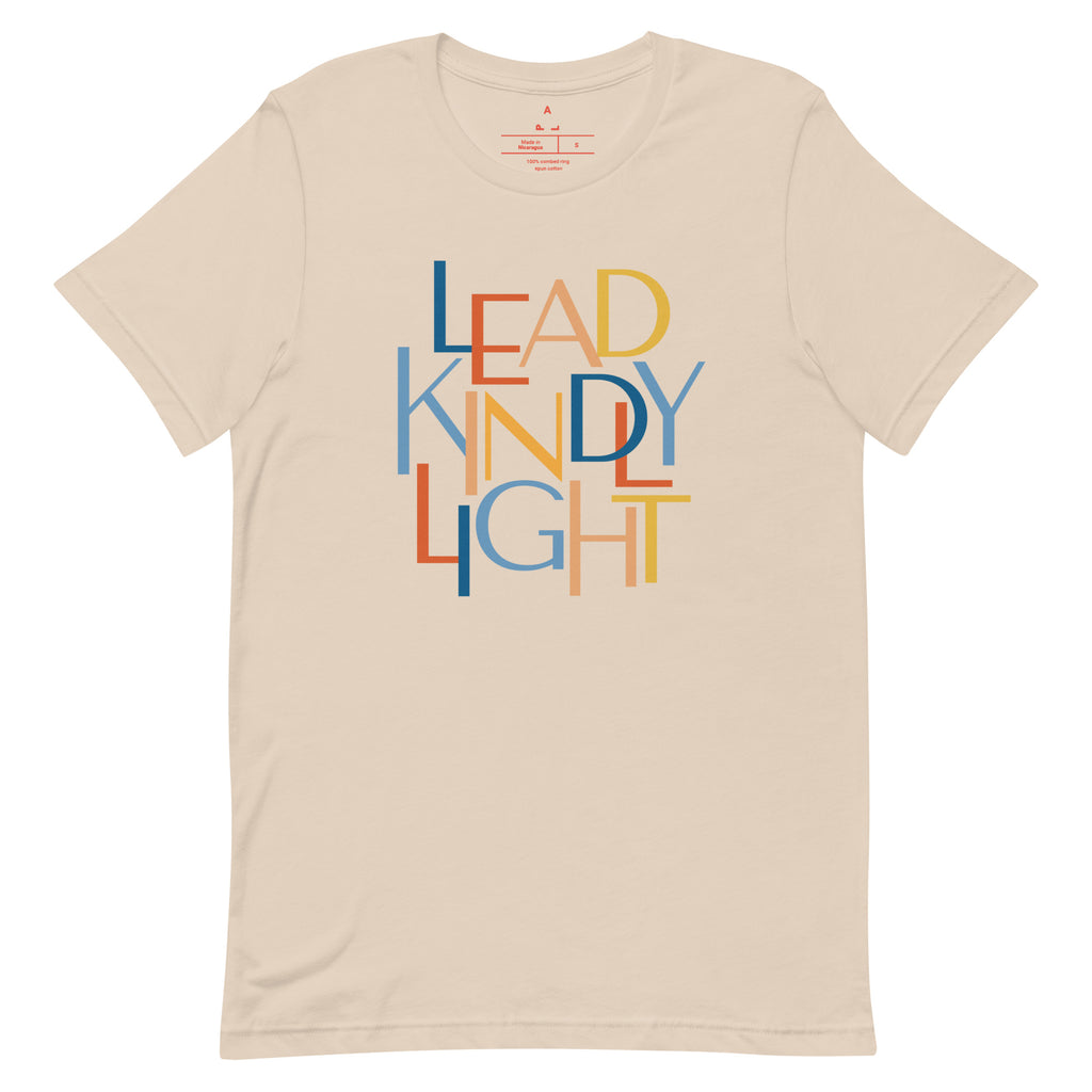 "Lead Kindly Light" Christian Catholic Color Play T-Shirt | PAL Campaign