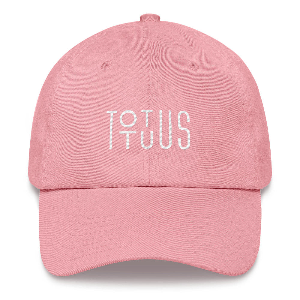 "Totus Tuus" Christian Catholic Pink Dad Hat | PAL Campaign