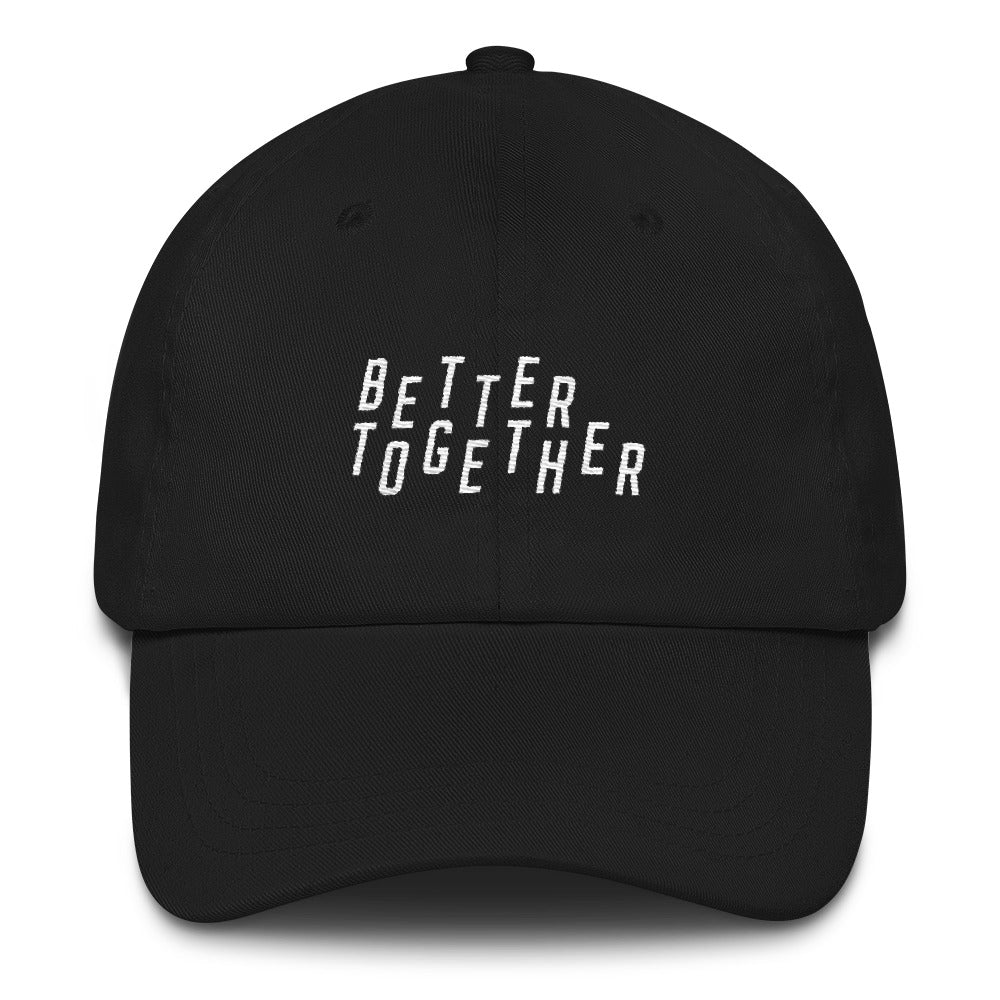 Better Together Christian Catholic Dad Hat in Black | PAL Campaign