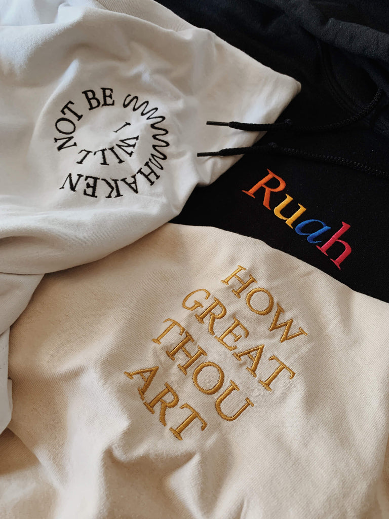 Embroidered T-Shirts Photograph | PAL Campaign