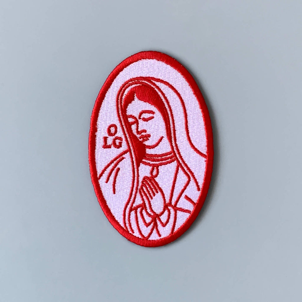 "OLG" Christian Catholic Embroidered Patch | PAL Campaign