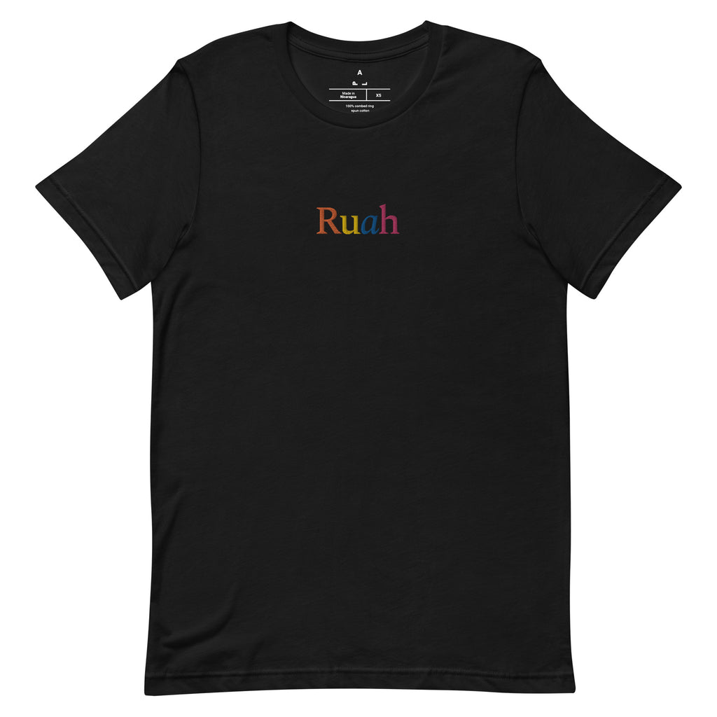 "Ruah" Christian Catholic T-Shirt in Black | PAL Campaign