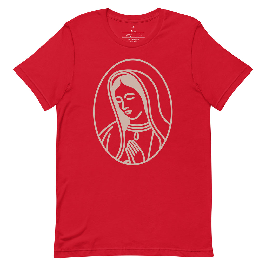 "OLG" Christian Catholic T-Shirt in Red | PAL Campaign