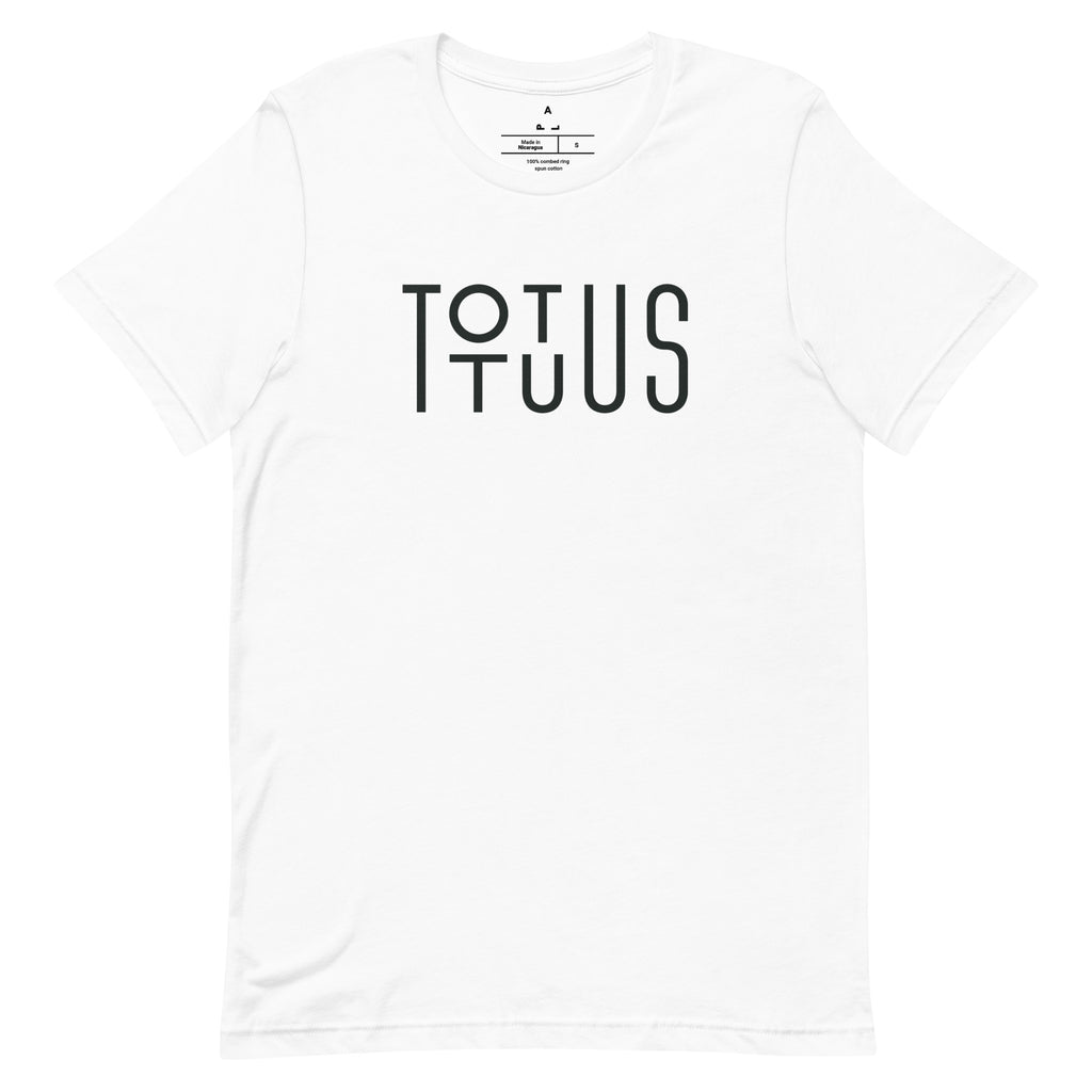 "Totus Tuus" Christian Catholic T-Shirt in White | PAL Campaign