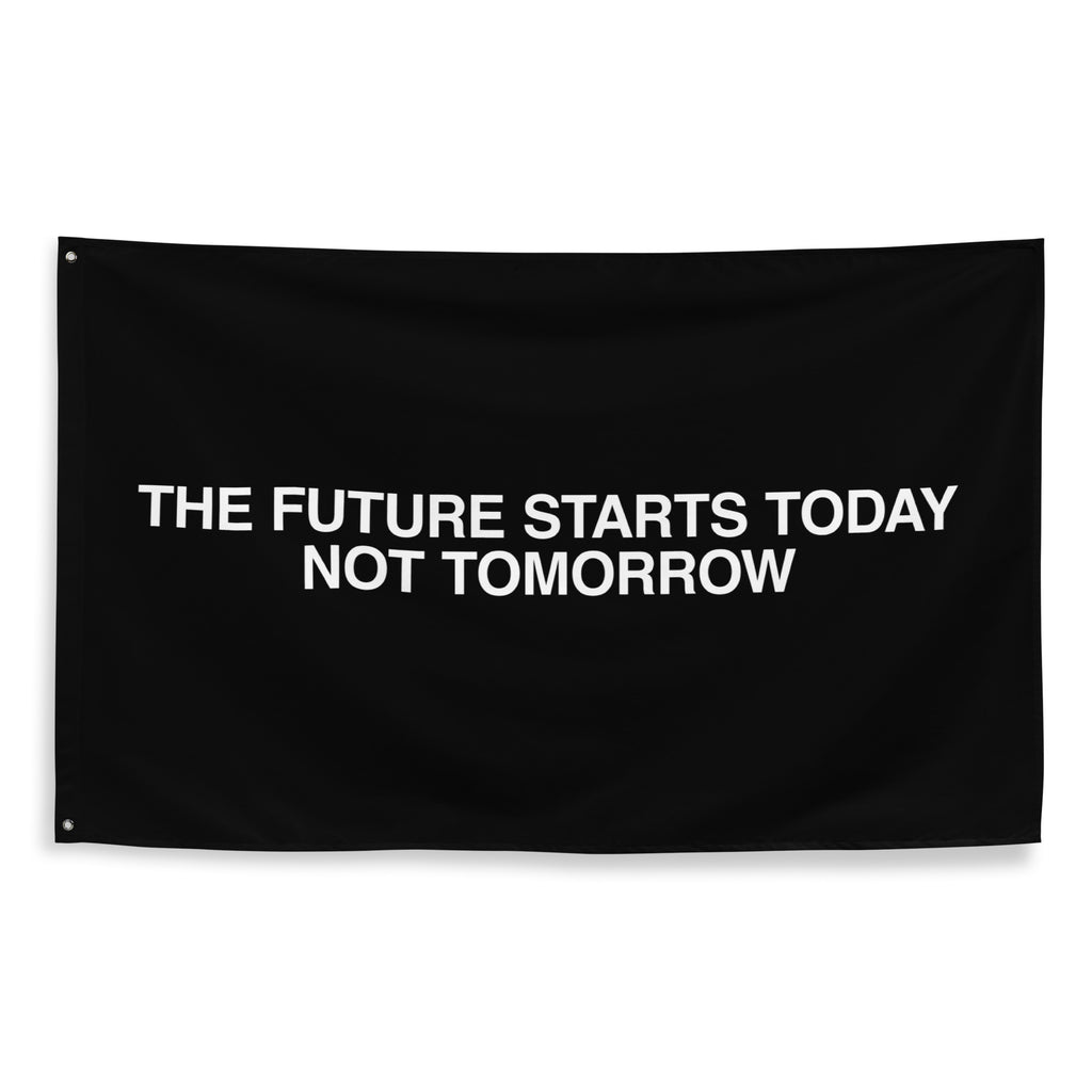"Future Starts Today" Christian Catholic Flag | PAL Campaign