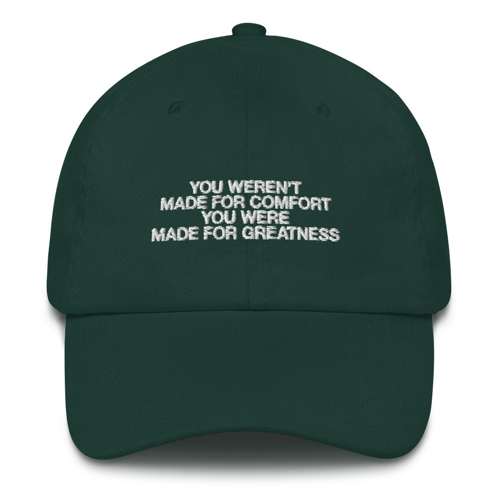 "Made for Greatness" Christian Catholic Dad Hat in Spruce | PAL Campaign