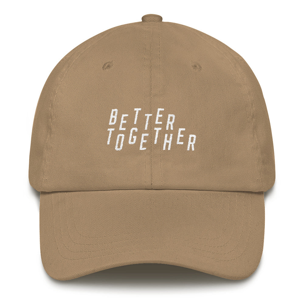 Better Together Christian Catholic Dad Hat in Stone | PAL Campaign