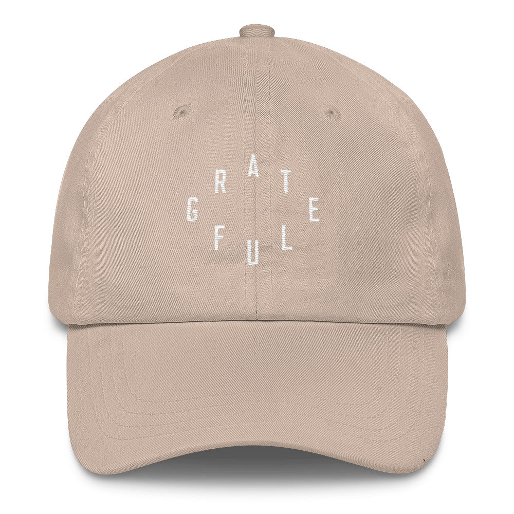 Grateful Christian Catholic Dad Hat in Stone | PAL Campaign