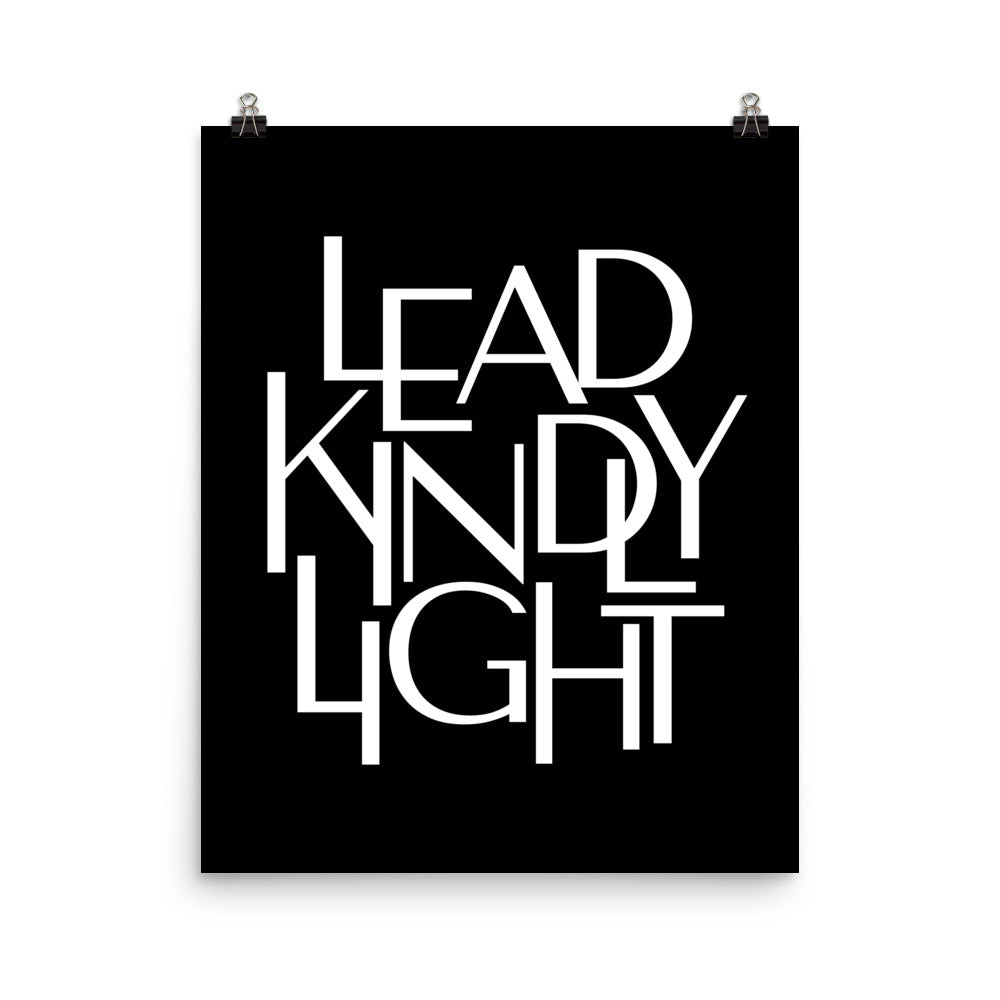 Lead Kindly Light | Type Play (Print)