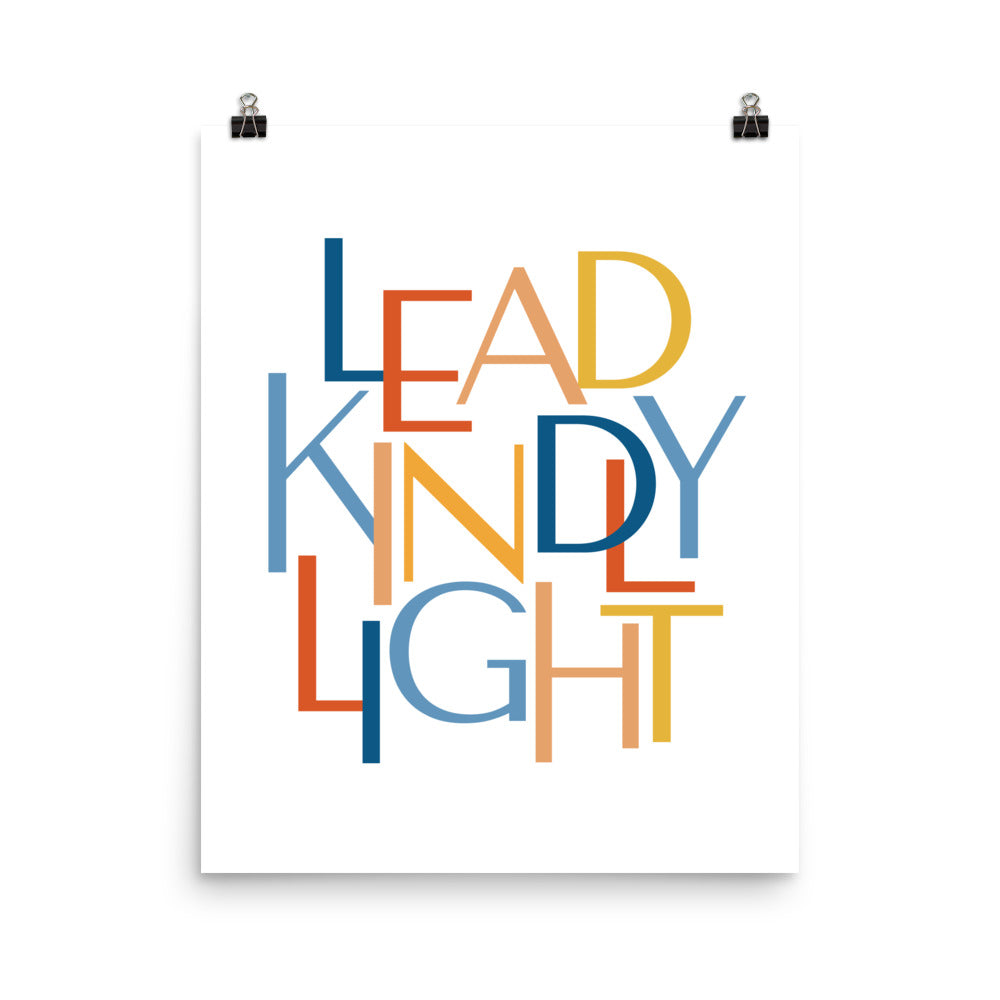 Lead Kindly Light Christian Catholic Poster Print 16"x20"| PAL Campaign