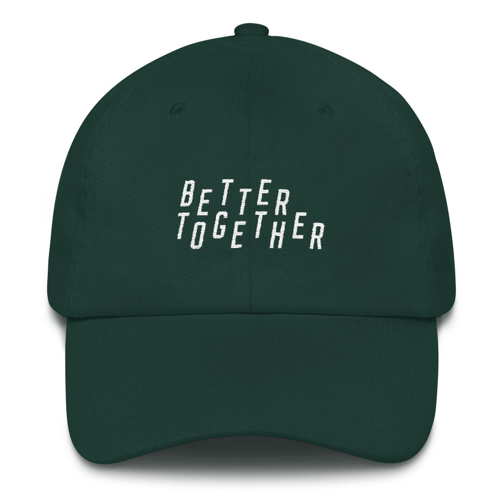 Better Together Christian Catholic Dad Hat in Spruce Green | PAL Campaign