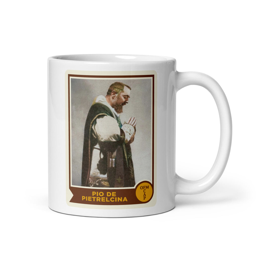 "Saint Padre Pio" Christian Catholic Saint Deck Mug | PAL Campaign